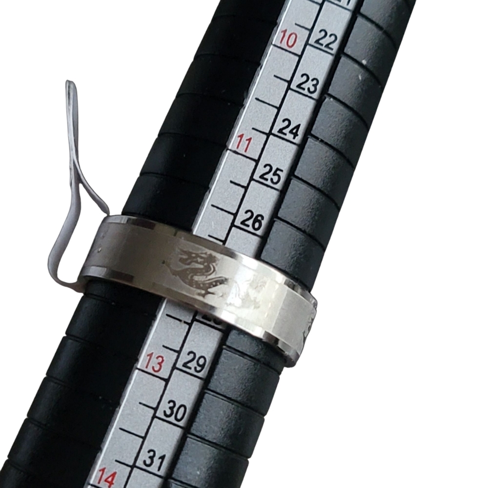 Silver Dragon Ring - image 2